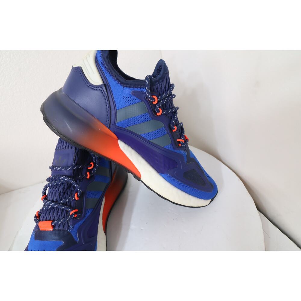 adidas ZX 2K Boost Legacy Blue Tech Indigo size us 6.5 - Picture 7 of 9